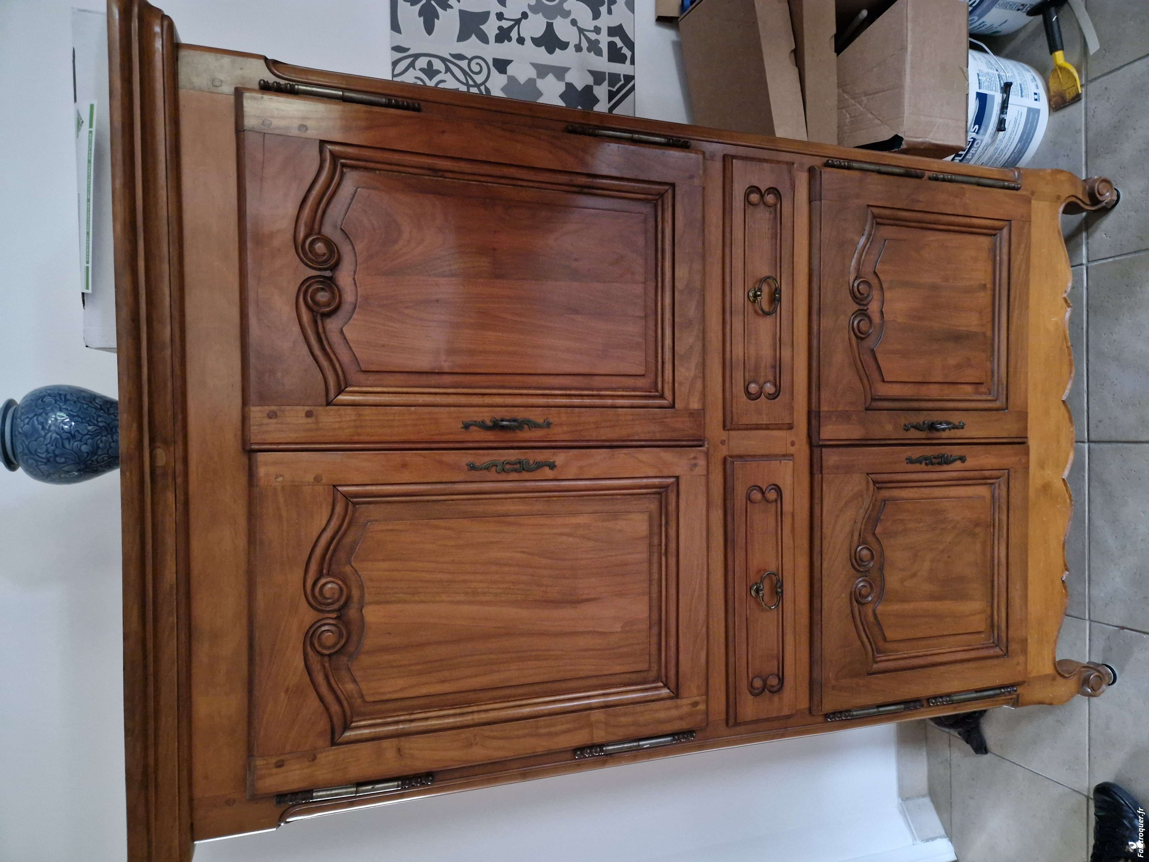 Echange meuble contre travaux