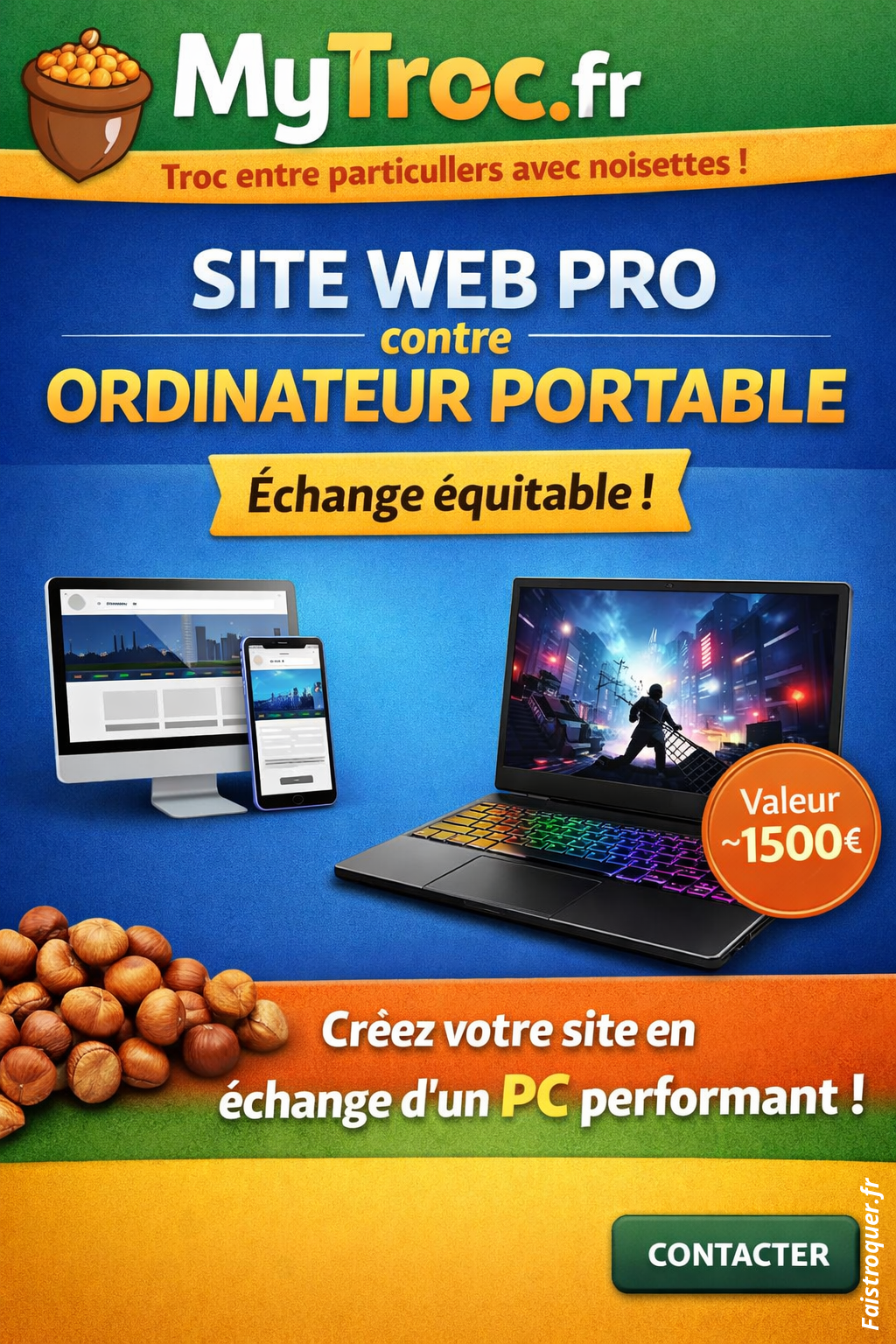 Création de site web professionnel