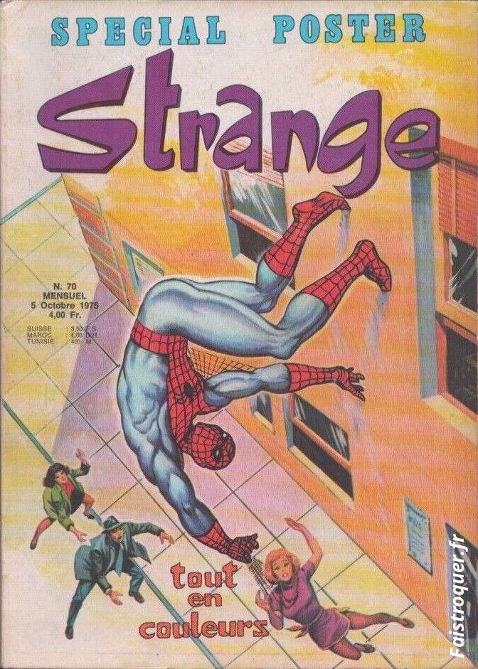 lot bande dessinée bd strange edition lug