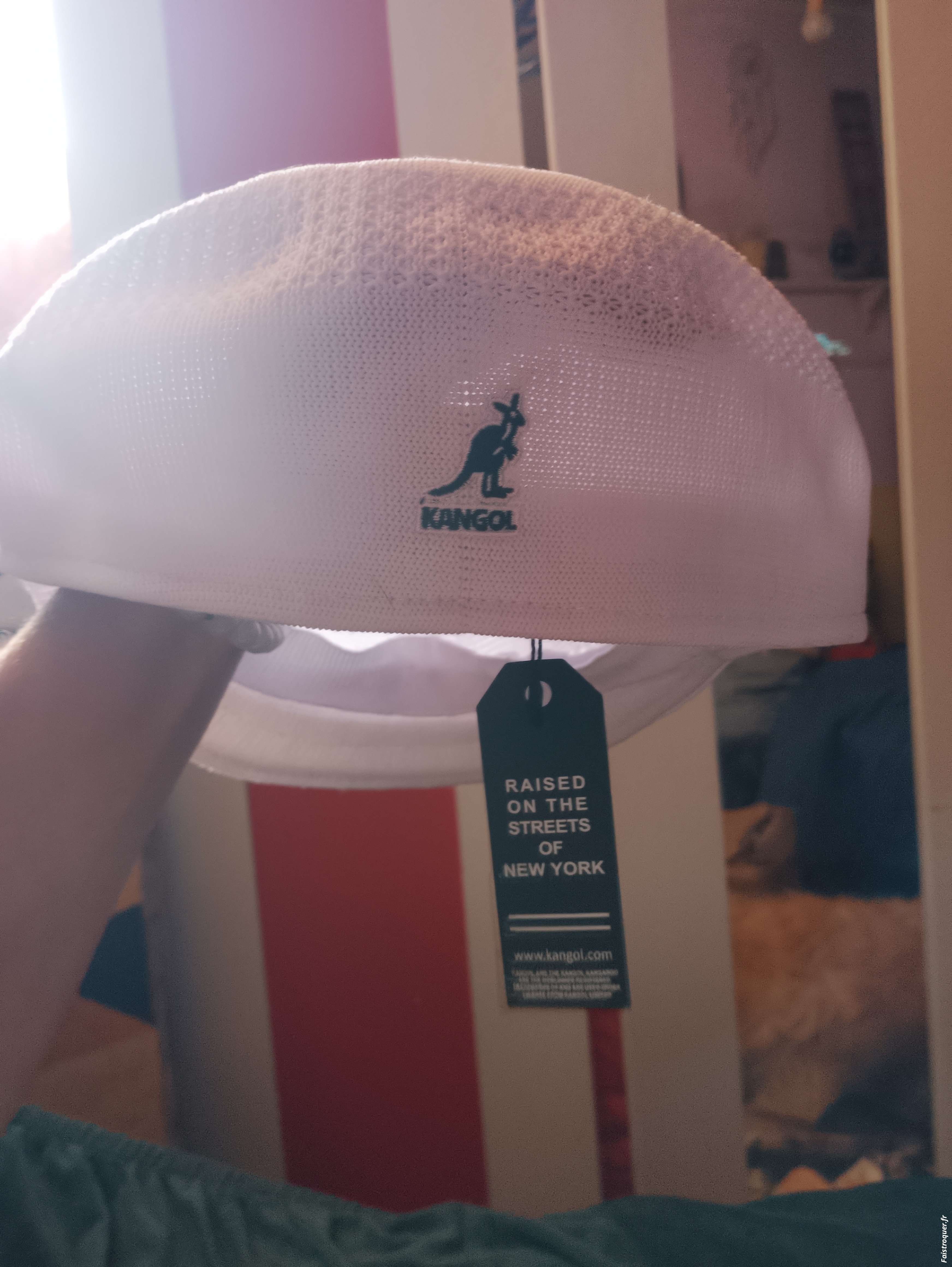 Béret kangol blanc 
