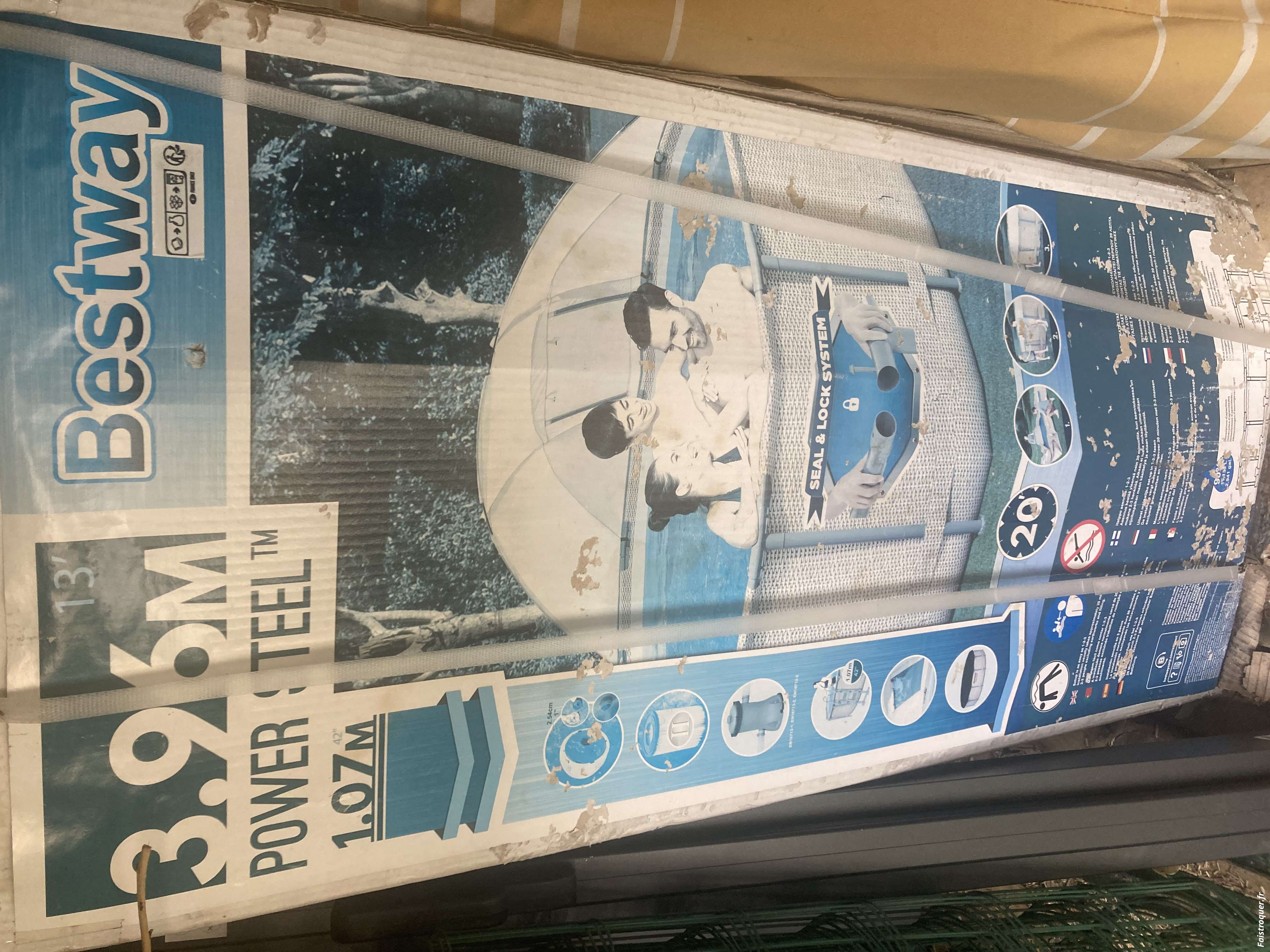 Piscine hors sol 3.96m